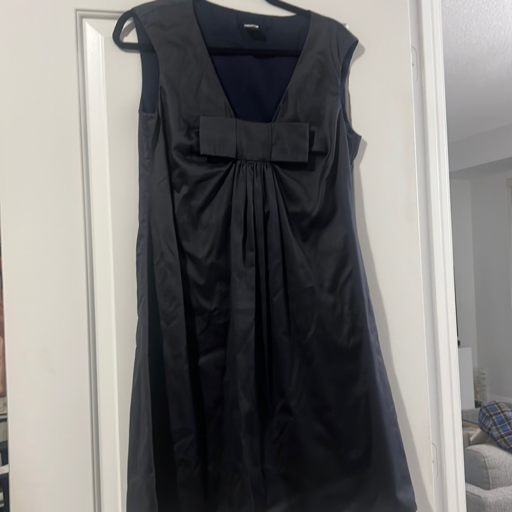 Cotton a line dress